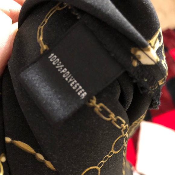 Beautiful chain blouse black - Picture 5 of 5